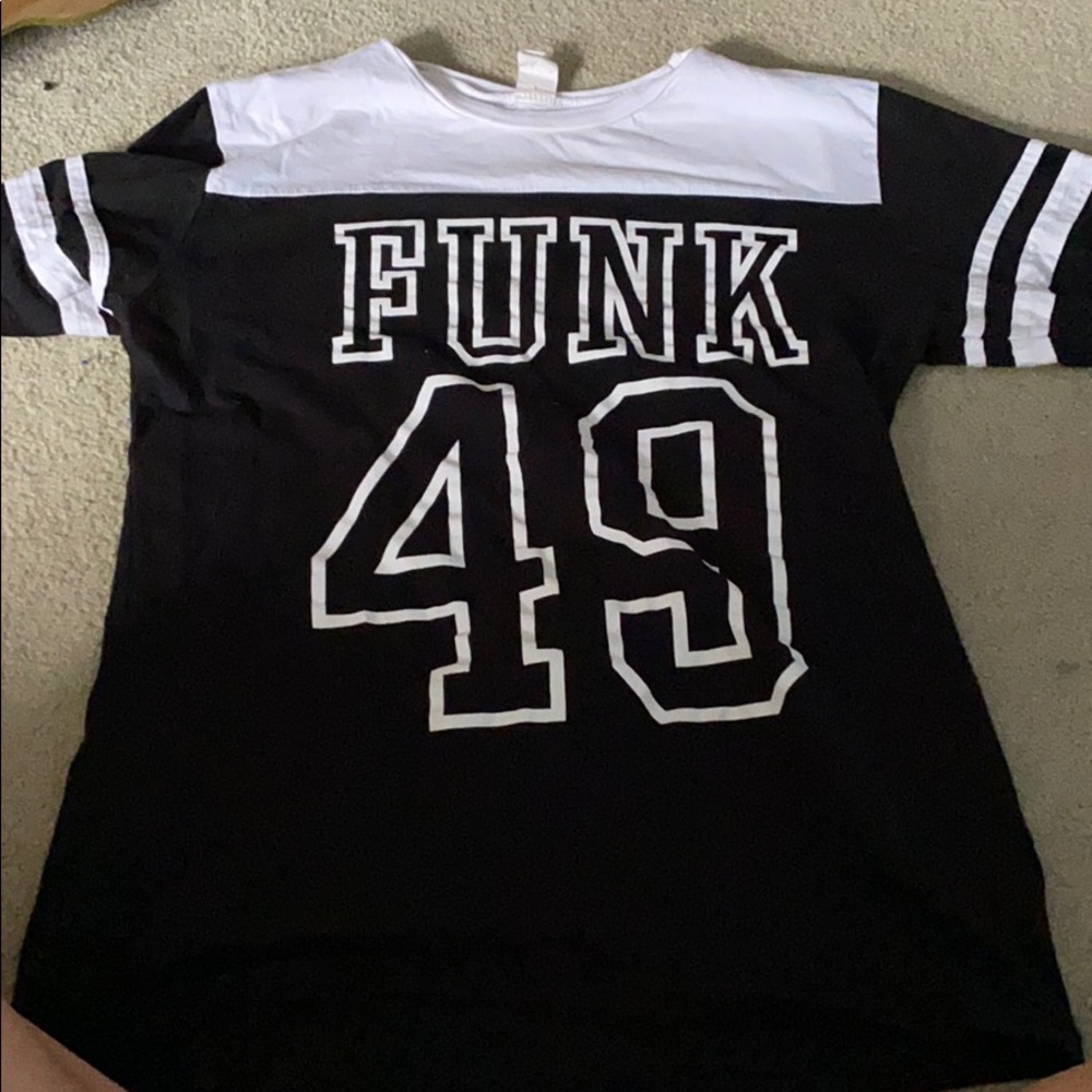 joe walsh funk 49 varsity t shirt